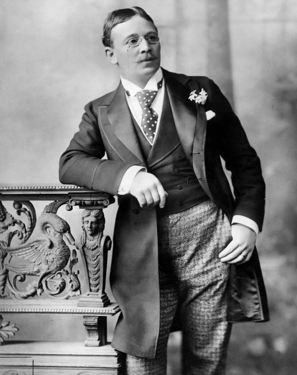 Barney Barnato, c.1890. Tallandier/Bridgeman Images. Barney Barnato, c.1890. Tallandier/Bridgeman Images.