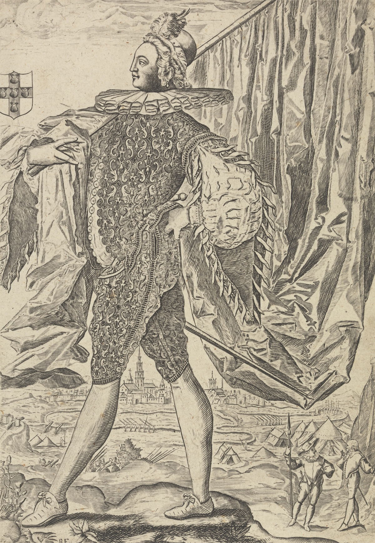 George Villiers, first duke of Buckingham and lover of James I, after Renold Elstack, c.1700-20. Yale Center for British Art, Gift of George A. Douglass. Public Domain. George Villiers, first duke of Buckingham and lover of James I, after Renold Elstack, c.1700-20. Yale Center for British Art, Gift of George A. Douglass. Public Domain.
