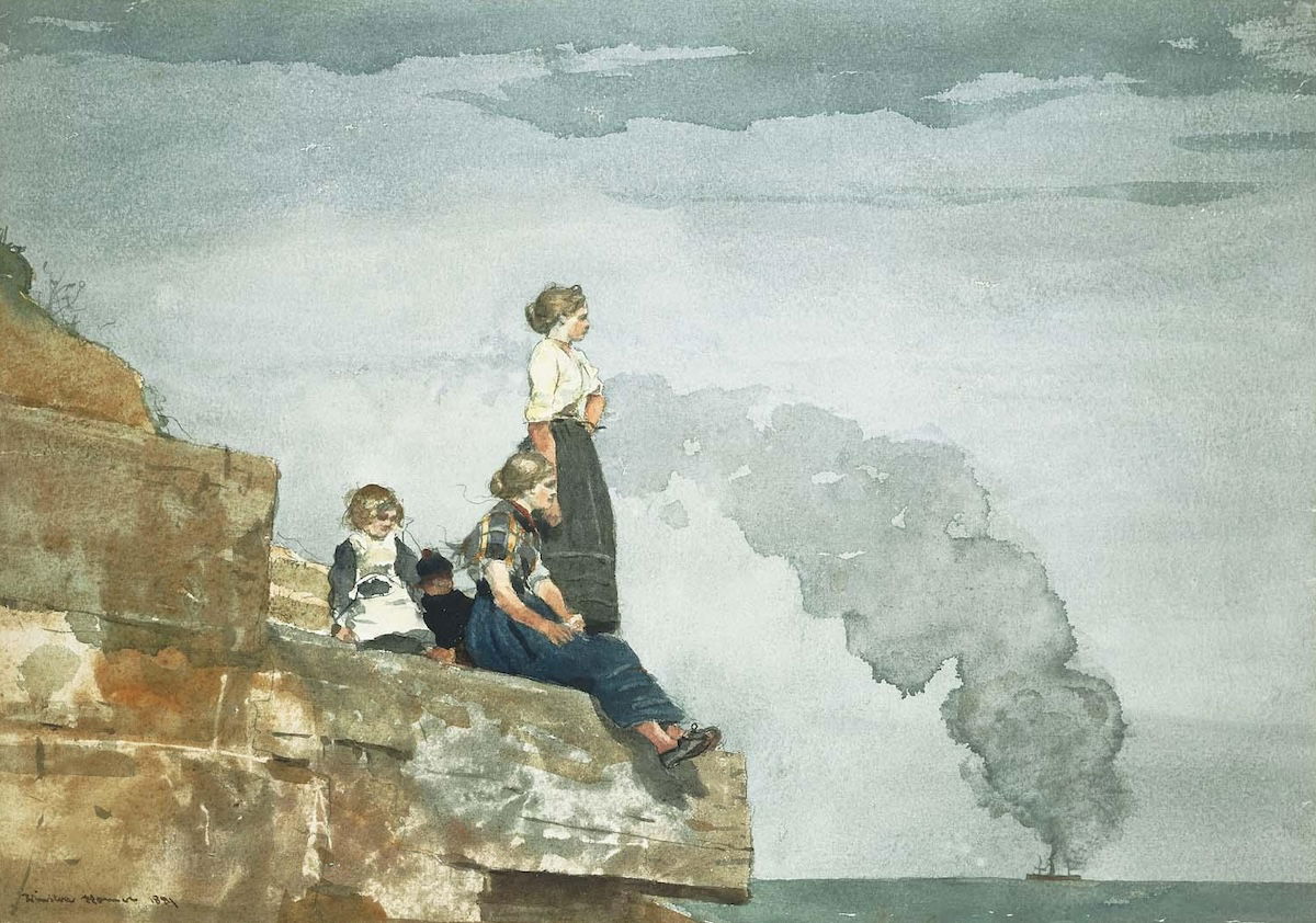 ‘Fisherman's Family (The Lookout)’, by Winslow Homer, 1881. Museum of Fine Art, Boston. Public Domain. ‘Fisherman's Family (The Lookout)’, by Winslow Homer, 1881. Museum of Fine Art, Boston. Public Domain.